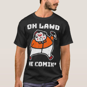 Oh Gott er kommt Faules Halloween-Kostüm Lustiges  T-Shirt