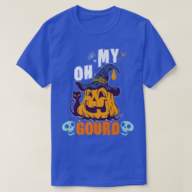 Oh Gourd, Halloween Pumpkin T-Shirt (Design vorne)