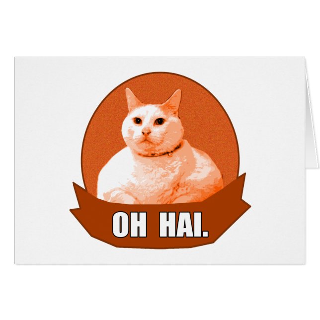 OH HAI. (Vorderseite (Horizontal))