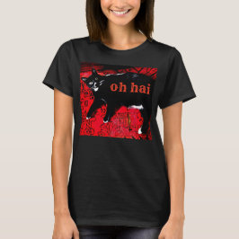 Oh Hai Relaxed Fit Jersey T - Shirt