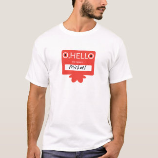 Oh hallo ist mein Name Michael T-Shirt