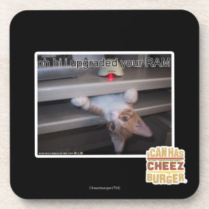 oh hallo verbesserte ich Ihr RAM Getränkeuntersetzer