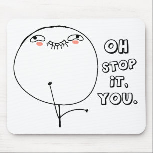 Oh Halt es Sie. - meme Mousepad