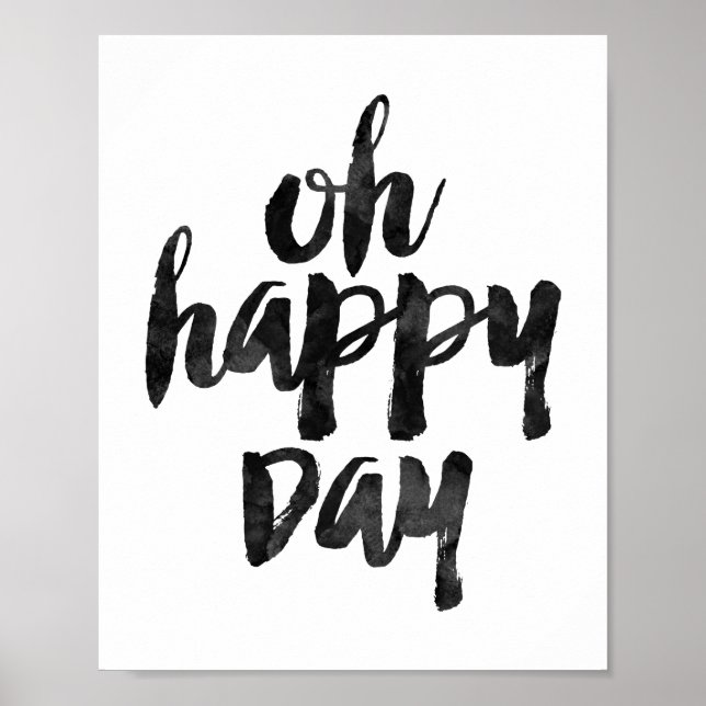 Oh Happy Day Poster (Vorne)