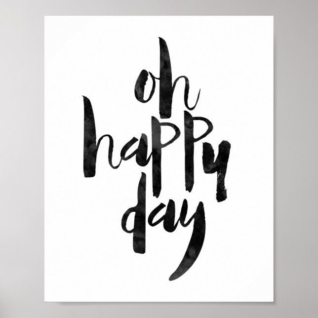 Oh Happy Day Poster (Vorne)