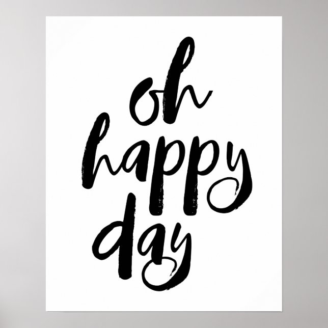 Oh Happy Day Poster (Vorne)