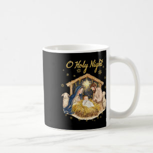 Oh Heilige Nacht Religiöse Weihnachtskrippen F Kaffeetasse