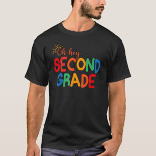 Oh Hey 2. Klasse Zurück zur Schule Schüler Le T-Shirt