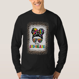 Oh Hey 2nd Grade Girl Zweite Gefärbte Krawatte Mes T-Shirt
