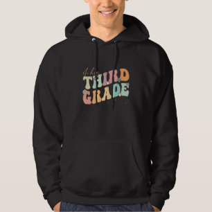 Oh Hey dritte Klasse Groovy Zurück zur Schule Lehr Hoodie