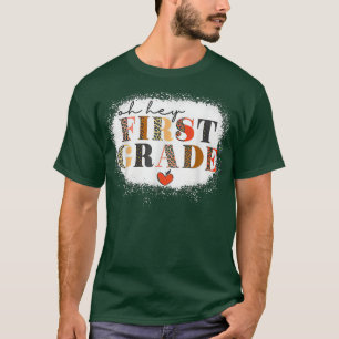 Oh, Hey, erster Grade zurück zur Schule Funny Teac T-Shirt