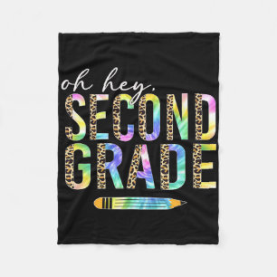 Oh Hey Schüler der zweiten Klasse zurück zur Schul Fleecedecke