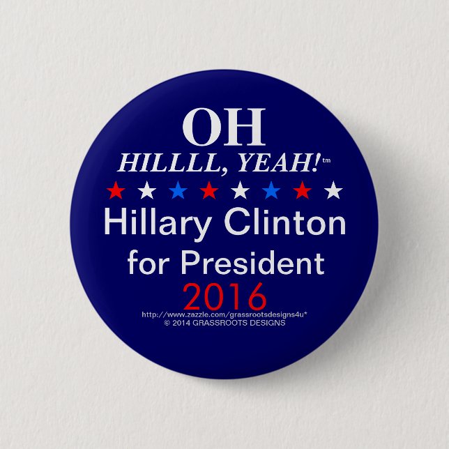 OH- HILLLL, JA! BUTTON (Vorderseite)