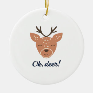 Oh Hirsch Hirsch Liebe Rette Den Hirsch Kreatives Keramik Ornament