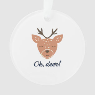 Oh Hirsch Hirsch Liebe Rette Den Hirsch Kreatives  Ornament