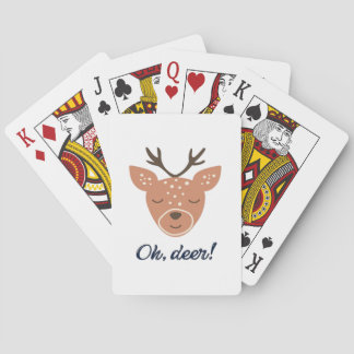 Oh Hirsch Hirsch Liebe Rette Den Hirsch Kreatives Spielkarten