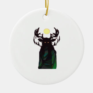 Oh Hirsch Minimal Design Schmuck Keramik Ornament