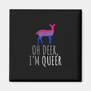 Oh Hirsch Queer Bisexueller Stolz Schwuler Lesbisc Magnet