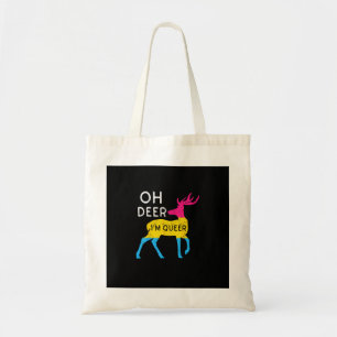 Oh Hirsch Queere Farbige Pride-Flaggen-Feier Tragetasche