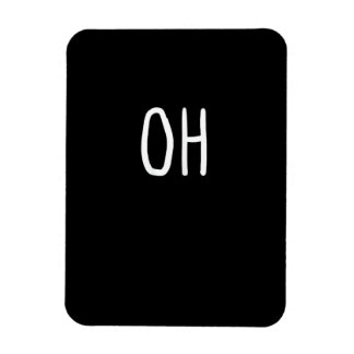 Oh Hirsch Trendiger Halloween-Stil Magnet