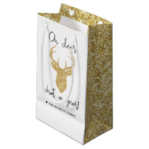 Oh Hirsch, Was Für Ein Jahr! Lustige Weihnachtsfei Kleine Geschenktüte