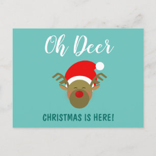 Oh Hirsch Weihnachten ist da