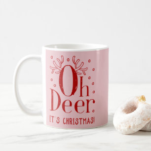 Oh Hirsch Weihnachtskaffee Tasse