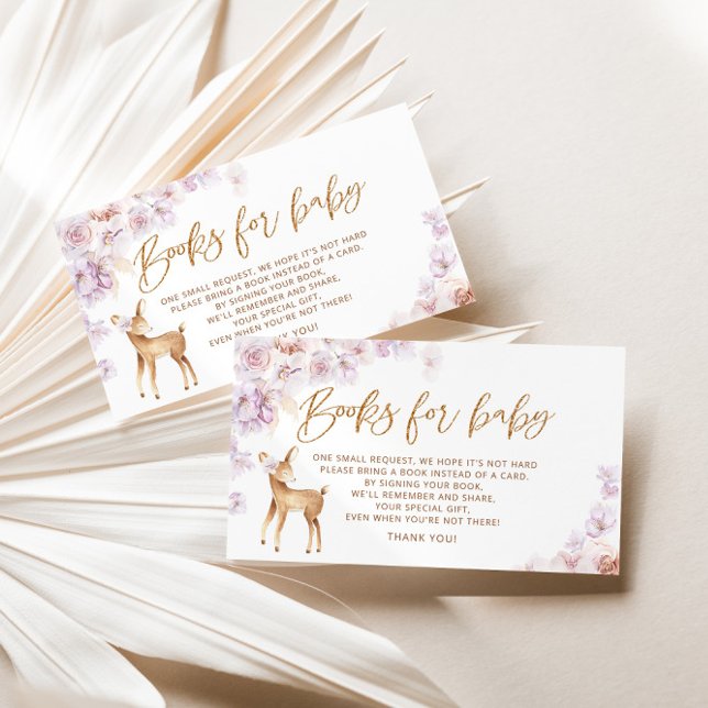 Oh Hirschbücher für Babytickets Begleitkarte (Von Creator hochgeladen)