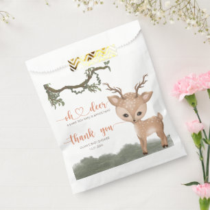 Oh Hirsche, geschlechtsneutrale Waldbrände, Babydu Geschenktütchen