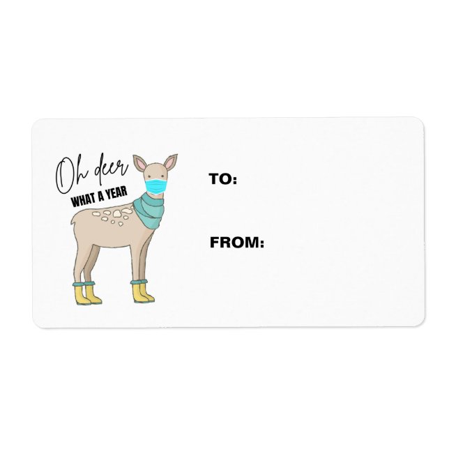 Oh, irre was für ein Jahr Weihnachtsgeschenke Labe (Vorne)