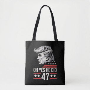 Oh Ja, Er Hat Es Getan 47 Trump 2024 