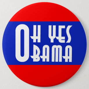 Oh ja Obama Button