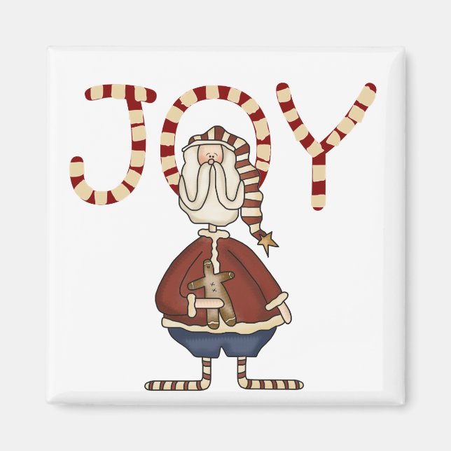 Oh, Joy Es sind Weihnachtsgeschenke und T - Shirt Magnet (Vorne)