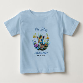 Oh Junge! Baby Giraffe Baby Dusche T-shirt