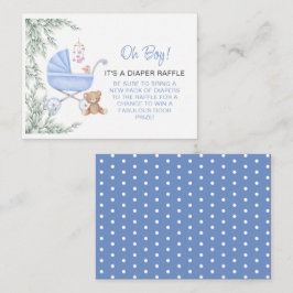 Oh Junge Babywickler und mobiler Windelknipser Begleitkarte