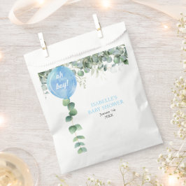 Oh Junge Ballon Grüne Eukalyptus Babydusche Geschenktütchen