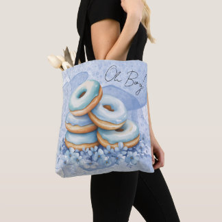 Oh Junge Blaue Donuts Baby Shower