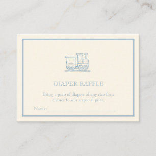 Oh Junge Blue Ribbon Niedliche Elegante Windelverl Begleitkarte