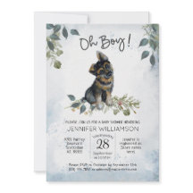 Oh Junge! Boy Baby German Shepherd