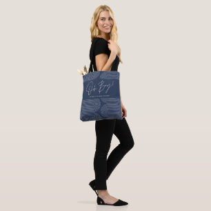 Oh Junge Dusche geometrisch blau elegant
