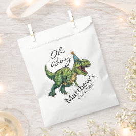 Oh Junge! Niedliche Dinosaur Babydusche Geschenktütchen