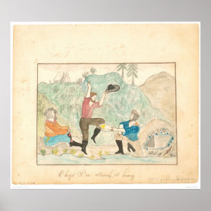 Oh Jungen, habe ich es schwer geschlagen (1603A) Poster