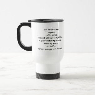 Oh, Kaffee Reisebecher