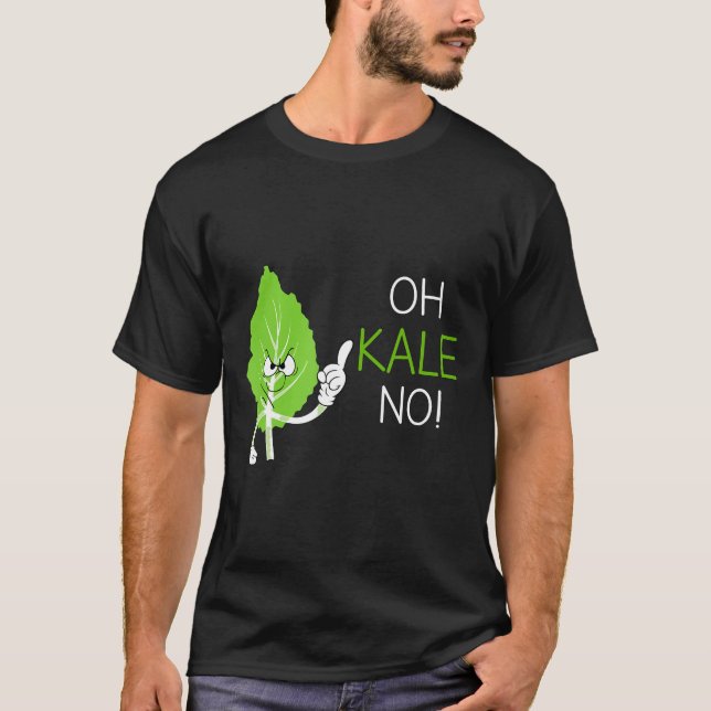 Oh Kale kein Veganes Puppengeschenk für Vegetarier T-Shirt (Vorderseite)