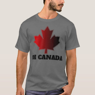 Oh Kanada Kanadischer Pride Maple Leaf National Da T-Shirt