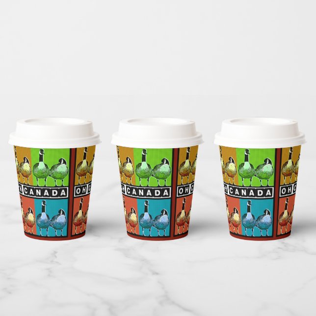 Oh Kanada - Paper Cup Pappbecher (Multi)