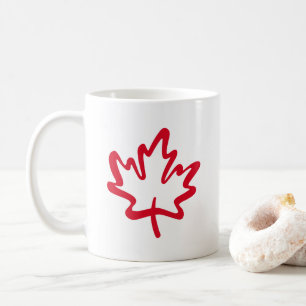 Oh Kanada! Tag des großen roten kanadischen Ahornb Kaffeetasse