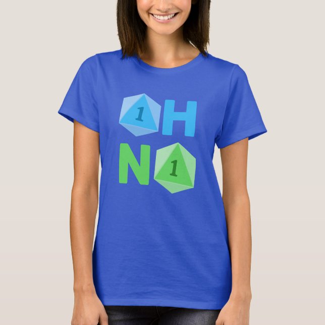 Oh kein lustiger D20-T - Shirt (Vorderseite)