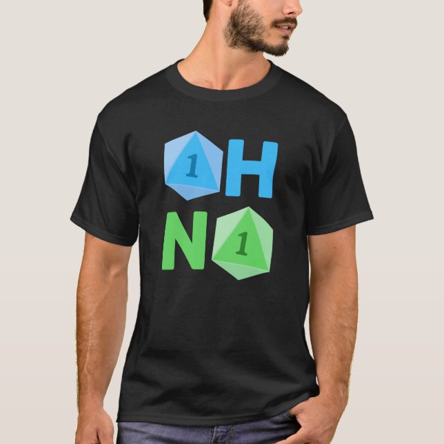 Oh kein lustiger D20-T - Shirt (Vorderseite)