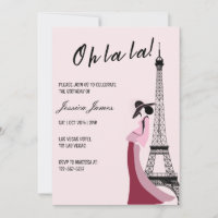 Oh La Chic Paris Themed Party